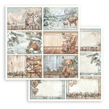 Stamperia Owl's House Collection - 12” x 12” Pad - 10 double faced sheets - SPSBBL174