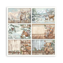 Stamperia Owl's House Collection - 12” x 12” Pad - 10 double faced sheets - SPSBBL174