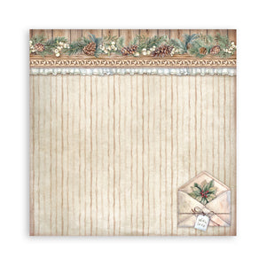 Stamperia Owl's House Collection - 12” x 12” Pad - 10 double faced sheets - SPSBBL174