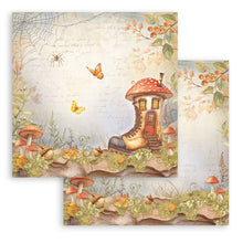 Stamperia Whispering Woods Collection - 12” x 12” Pad - 10 double faced sheets