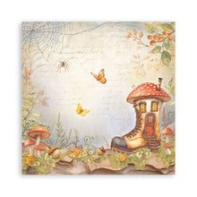Stamperia Whispering Woods Collection - 12” x 12” Pad - 10 double faced sheets
