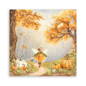 Stamperia Whispering Woods Collection - 12” x 12” Pad - 10 double faced sheets