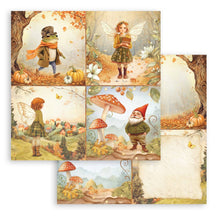 Stamperia Whispering Woods Collection - 12” x 12” Pad - 10 double faced sheets