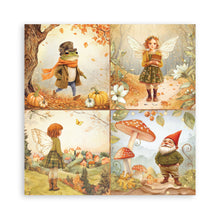 Stamperia Whispering Woods Collection - 12” x 12” Pad - 10 double faced sheets