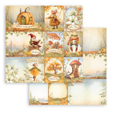 Stamperia Whispering Woods Collection - 12” x 12” Pad - 10 double faced sheets