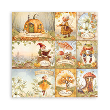 Stamperia Whispering Woods Collection - 12” x 12” Pad - 10 double faced sheets