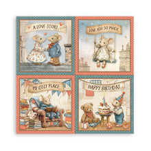 Stamperia Family Collection - 12” x 12” Pad - 10 Double Faced Sheets