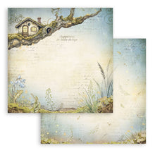 Stamperia Romantic Collection Hidden Grove 8” x 8” Pad - 8 double faced sheets - SBBS124