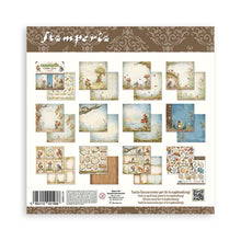 Stamperia Romantic Collection Hidden Grove 8” x 8” Pad - 8 double faced sheets - SBBS124