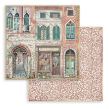 Stamperia Venice City of Art 8” x 8” Pad - 8 double faced sheets - SPSBBS128