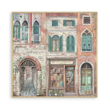 Stamperia Venice City of Art 8” x 8” Pad - 8 double faced sheets - SPSBBS128