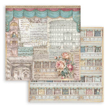 Stamperia Venice City of Art 8” x 8” Pad - 8 double faced sheets - SPSBBS128