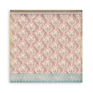 Stamperia Venice City of Art 8” x 8” Pad - 8 double faced sheets - SPSBBS128