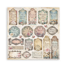 Stamperia Venice City of Art 8” x 8” Pad - 8 double faced sheets - SPSBBS128