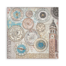 Stamperia Venice City of Art 8” x 8” Pad - 8 double faced sheets - SPSBBS128
