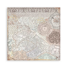 Stamperia Venice City of Art 8” x 8” Pad - 8 double faced sheets - SPSBBS128