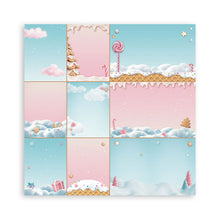 Stamperia Candy Christmas 8” x 8” Pad - 8 double faced sheets - SPSBBS129