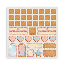 Stamperia Candy Christmas 8” x 8” Pad - 8 double faced sheets - SPSBBS129