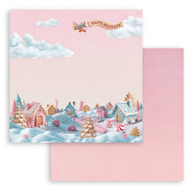 Stamperia Candy Christmas 8” x 8” Pad - 8 double faced sheets - SPSBBS129