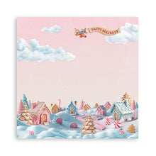 Stamperia Candy Christmas 8” x 8” Pad - 8 double faced sheets - SPSBBS129