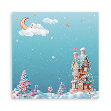 Stamperia Candy Christmas 8” x 8” Pad - 8 double faced sheets - SPSBBS129
