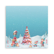 Stamperia Candy Christmas 8” x 8” Pad - 8 double faced sheets - SPSBBS129