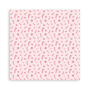 Stamperia Candy Christmas 8” x 8” Pad - 8 double faced sheets - SPSBBS129