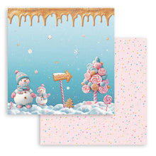 Stamperia Candy Christmas 8” x 8” Pad - 8 double faced sheets - SPSBBS129