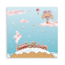 Stamperia Candy Christmas 8” x 8” Pad - 8 double faced sheets - SPSBBS129