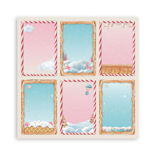 Stamperia Candy Christmas 8” x 8” Pad - 8 double faced sheets - SPSBBS129