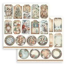 Stamperia Owl's House Collection 8” x 8” Pad - 8 double faced sheets - SPSBBS130