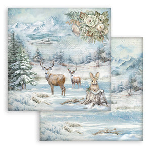 Stamperia Owl's House Collection 8” x 8” Pad - 8 double faced sheets - SPSBBS130