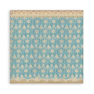 Stamperia Venice City of Art 8” x 8” Pad - 22 single faced sheets - SPSBBSXB14