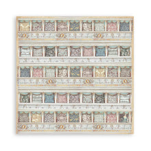 Stamperia Venice City of Art 8” x 8” Pad - 22 single faced sheets - SPSBBSXB14