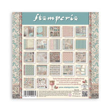 Stamperia Venice City of Art 8” x 8” Pad - 22 single faced sheets - SPSBBSXB14