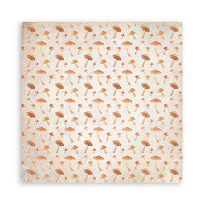Stamperia Whispering Woods Collection 8” x 8” Maxi Pad - 22 single faced sheets