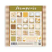 Stamperia Whispering Woods Collection 8” x 8” Maxi Pad - 22 single faced sheets