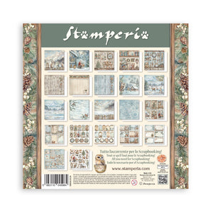 Stamperia Owl's House Collection 12” x 12” Pad - 22 single faced sheets - SPSBBXLB28