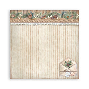 Stamperia Owl's House Collection 12” x 12” Pad - 22 single faced sheets - SPSBBXLB28