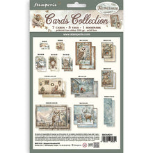 Stamperia Owl's House Collection - Card Collection - 7 Cards, 5 Tags & 1 Bookmark SBCARD31