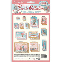 Stamperia Candy Christmas - Card Pack - 7 Cards, 5 Tags & 1 Bookmark SBCARD32