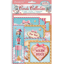 Stamperia Candy Christmas - Card Pack - 7 Cards, 5 Tags & 1 Bookmark SBCARD32