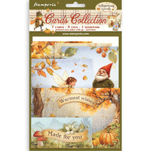 Stamperia Whispering Woods Collection - Cards Collection - 7 Cards, 5 Tags & 1 Bookmark