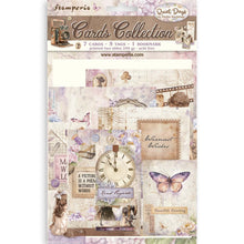 Stamperia Quiet Days Collection - Cards Collection - 7 Cards, 5 Tags & 1 Bookmark