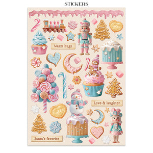 Stamperia Candy Christmas Junk Journal A4 SPSBJK01