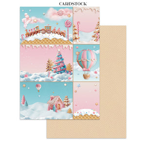 Stamperia Candy Christmas Junk Journal A4 SPSBJK01