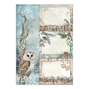 Stamperia Owl's House Collection Junk Journal A4 SPSBJK02