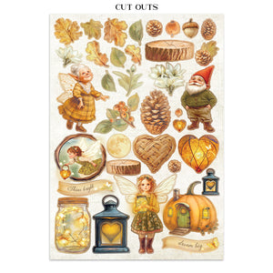 Stamperia Whispering Woods Collection - Junk Journal A4