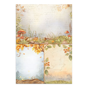 Stamperia Whispering Woods Collection - Junk Journal A4