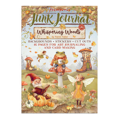Stamperia Whispering Woods Collection - Junk Journal A4